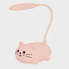 OEM - Lampara Recargable Gato Cute Para Velador Escritorio Niños