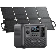 BLUETTI - Generador Solar Portátil 1000w768wh con 130W Panel Solar Estaçãoe Energia Para Acampar Viajes Corte de Energía
