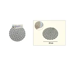 GENERICO - Alfombra tapete PVC Gris