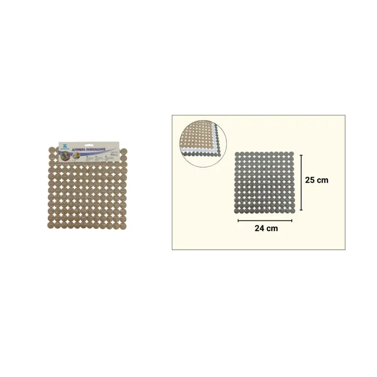 Alfombra tapete cuadrada PVC