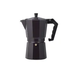 BERGNER - Cafetera Italiana Premium 12 Tazas Aluminio Charcoal