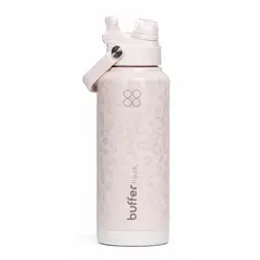 BUFFER FLASK - Termo Botella Agua Termica Acero Inox 1L 2 en 1 - Rosa
