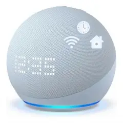 GENERICO - Parlante Inteligente Alaxe Radio Bluetooth comando de Voz con Reloj