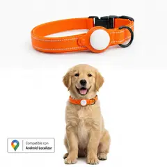 GENERICO - Collar de Perro con Localizador GPS compatible con Android Talla L