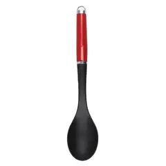 KITCHENAID - Cuchara Nylon Mango Rojo