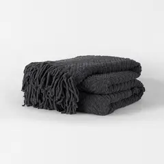 FABRICS - Manta Chunky 130x180 Marengo
