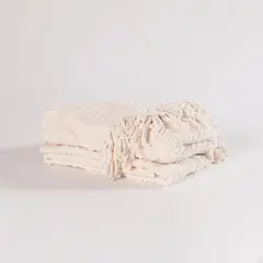 FABRICS - Manta Chunky 130x180 Crudo