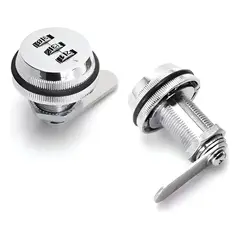 GENERICO - Cerradura Mueble Lockers Casilleros Con Clave P.puerta 20mm