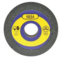 ISESA - Piedra Esmeril Recta Óxido Aluminio 8 x 34 Grano 24