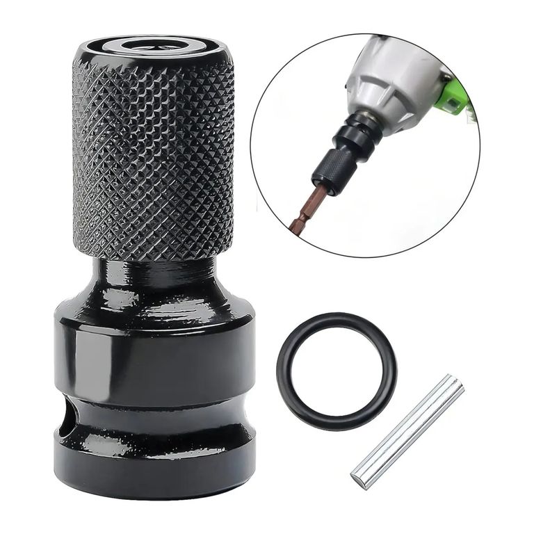 Adaptador Llave De Impacto Cuadrante 12 A 14 Hex
