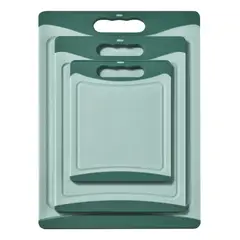 EVERSO - Tabla Para Cortar De Cocina Antideslizantes Plástico 3 Pcs