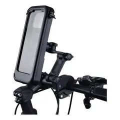 KUANGYE - Soporte Porta Celular Para Moto Bicicleta Impermeable 360º