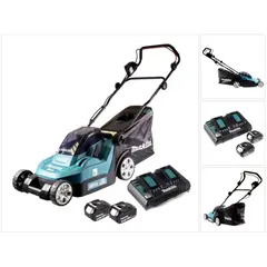 MAKITA - CORTACESPED DLM382PM2 18V+2 BAT 4.0AH + CARG DOBLE