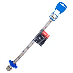 DUSCHY - Flexible de Agua HI-HE 1/2" 40 cm Acero inox