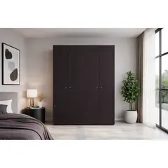 TUHOME - COMBO CLOSET 5 PUERTAS DREAMS WENGUE 170,0X120,0X40,2 CM