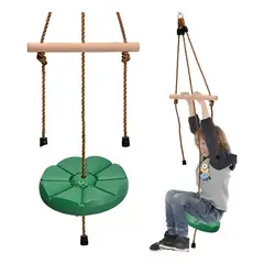 VIDA BUENAS - Columpio Mecedor De Escalada Multicolor Soporta Hasta 75 Kg