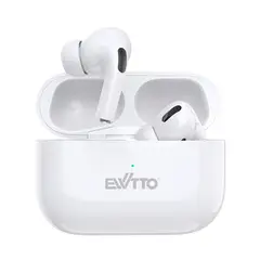 EWTTO - Audífonos In-Ear Bluetooth TWS Batería Control Táctil Blanco
