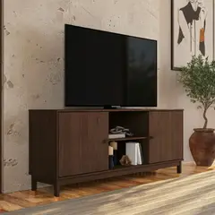 ROCA - Rack 2 Puertas Essencia Caoba 65 x 160 x 40