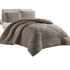 GENERICO - Cobertor De Invierno Sherpa Texturizado King