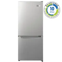 LIBERO - REFRIGERADOR BOTTOM FREEZER FRIO DIRECTO LRB-140DFI INOX
