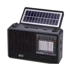 IRT - 1 Radio Solar Recargable IRT: Increíble Uso y Beneficios