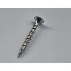 GENERICO - Tornillo 6x1 1/4 CRS Zincado Rosca Gruesa x 100 unidades