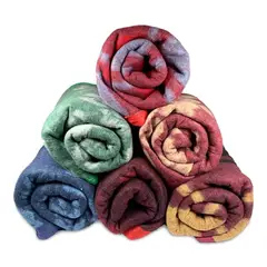 DORAL - Frazada King Golden Jacquard escocesa