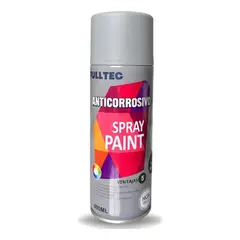 FULLTEC - Spray Anticorrosivo Y Antioxidante 400ml Proteccion Gris Silver 125
