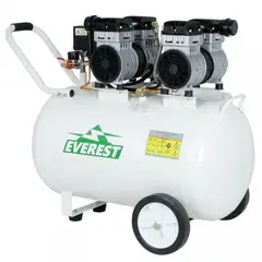 EVEREST - COMPRESOR SIN ACEITE 3 HP 100 L SILENCIOSO