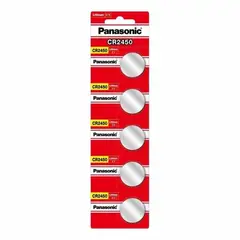 PANASONIC - Pila Litio CR-2450 x5 Piezas