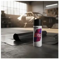 FULLTEC - Spray Tela Madera Metal Plastico Vehicular Colores Negro Mate