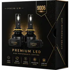 OEM - Kit de Luces Turbo LED 9006 Canbus 65W Premium Ligth 12000Lm