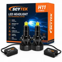 OEM - Kit de Luces Turbo LED H11 Canbus 12000Lm 3D 360° 40W 6000K
