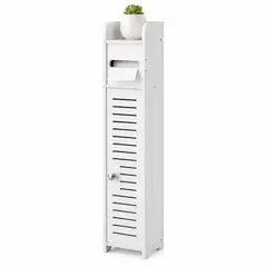 GENERICO - Mueble Organizador Bano Esquinero Estante Vertical Compactos