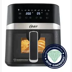 OSTER - Freidora De Aire Digital 10 Programas Ckstaf40wddf Color Negro