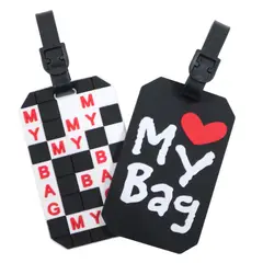 HEAD - Identificador Etiqueta de Maleta Travel Tag Negro