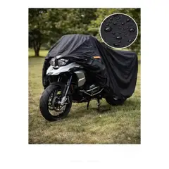 GENERICO - Funda Para Moto Adventure Con Ojales