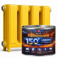 EPOXY - PINTURA ALTA TEMPERATURA - THERMOSHIELD - 2L Amarillo Seguridad