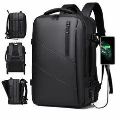 ITERLEVE - Mochila Viaje En Cabina Para Laptop Carry On Expandible