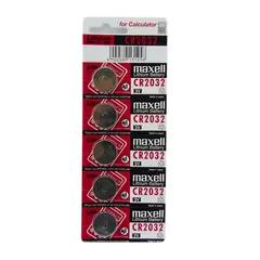MAXELL - Pack 5 Pilas Cr2032 tipo Boton Maxcell Dl/ cr 2032 3v