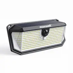 MAXWELL - Foco Lampara Solar 388 LED Exterior con Sensor L