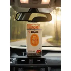 GENERICO - Aero Gel Aromatizante Auto - Variedad Musk After Smoke - 4 Unidades 7.5g