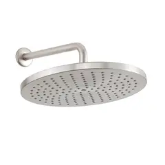 STRETTO - Plato Ducha 30 cm con Brazo 30 cm Niquel