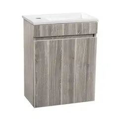 STRETTO - Mueble Vanitorio Petit Lenga + Cubierta 26x46x50 cm
