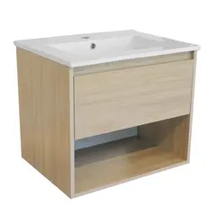 STRETTO - Mueble Vanitorio Zoé Albayalde + Cubierta 60x46x50 cm