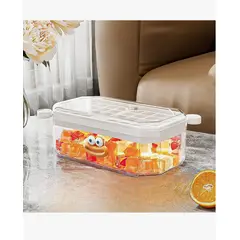 GENERICO - Cubeteras Hielo Cubetas De Hielo Con Tapa Bandeja Para Hielo