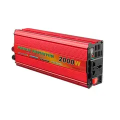 GENERICO - Inversor Convertidor De Corriente De Coche 2000w 12v220v