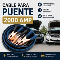 MOVI - Cable para Puente de 2000 AMP
