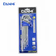 DANMI - Juego Llaves Torx 9 Piezas . L . Uso Profesional