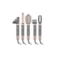 GA MA ITALY - Cepillo secador uniQ FLOW Multistyler (6 Accesorios)
